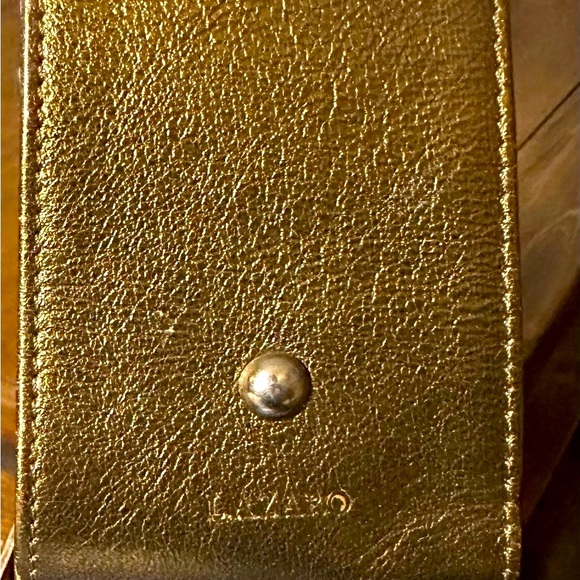 LAZARO, AMAZING GOLD PURSE& MIRROR - Picture 10 of 10